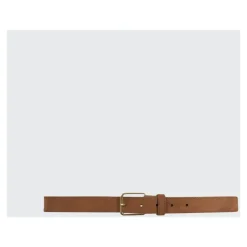 Aiden Suede Mørk Camel Belte
