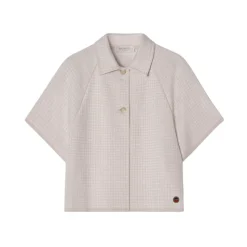 Amelie Cape Pepita Check