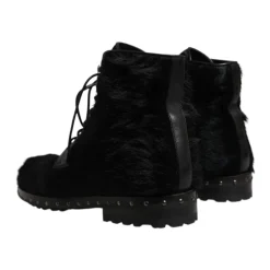 Ankelstøvletter i Studded Leather