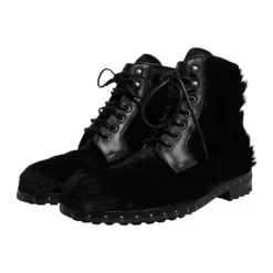 Ankelstøvletter i Studded Leather