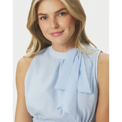 Ansol Solid Chiffon Top