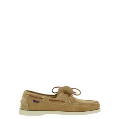 Artisan Beige Loafers med Dekorative Lisser