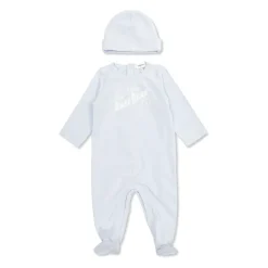 Baby sovepose og lue sett
