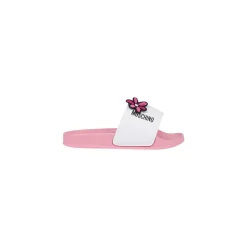 Badesandaler med blomster