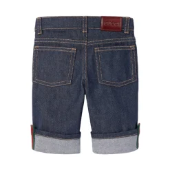 Barn Blå Jeans med Web Motif