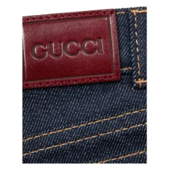 Barn Blå Jeans med Web Motif