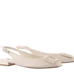 Beige Ballerinasko for Kvinner