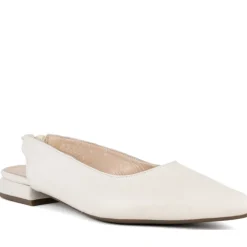 Beige Ballerinasko for Kvinner