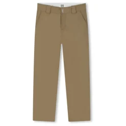 Beige bukser med logo