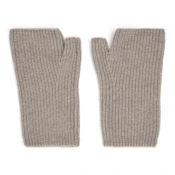 Beige hansker uten fingre