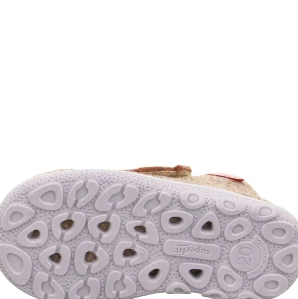 Beige Happy Octi Lion Tøfler