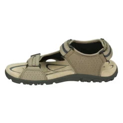 Beige Lær Sandaler