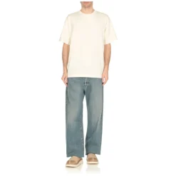 Beige Semsket Skinn Flate Sko