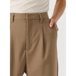 Beige Tailor Pants for kvinner