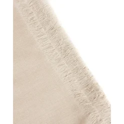 Beige Ull Kashmir Silke Skjerf