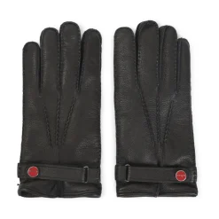 Black Deer Leather Gloves
