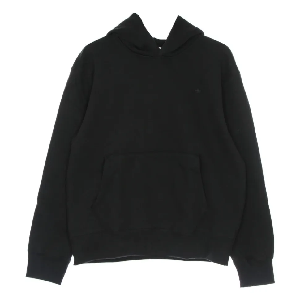 Black Trefoil Hoodie Regular Fit