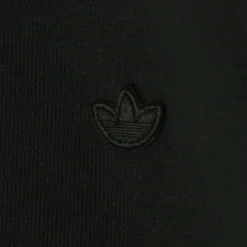 Black Trefoil Hoodie Regular Fit