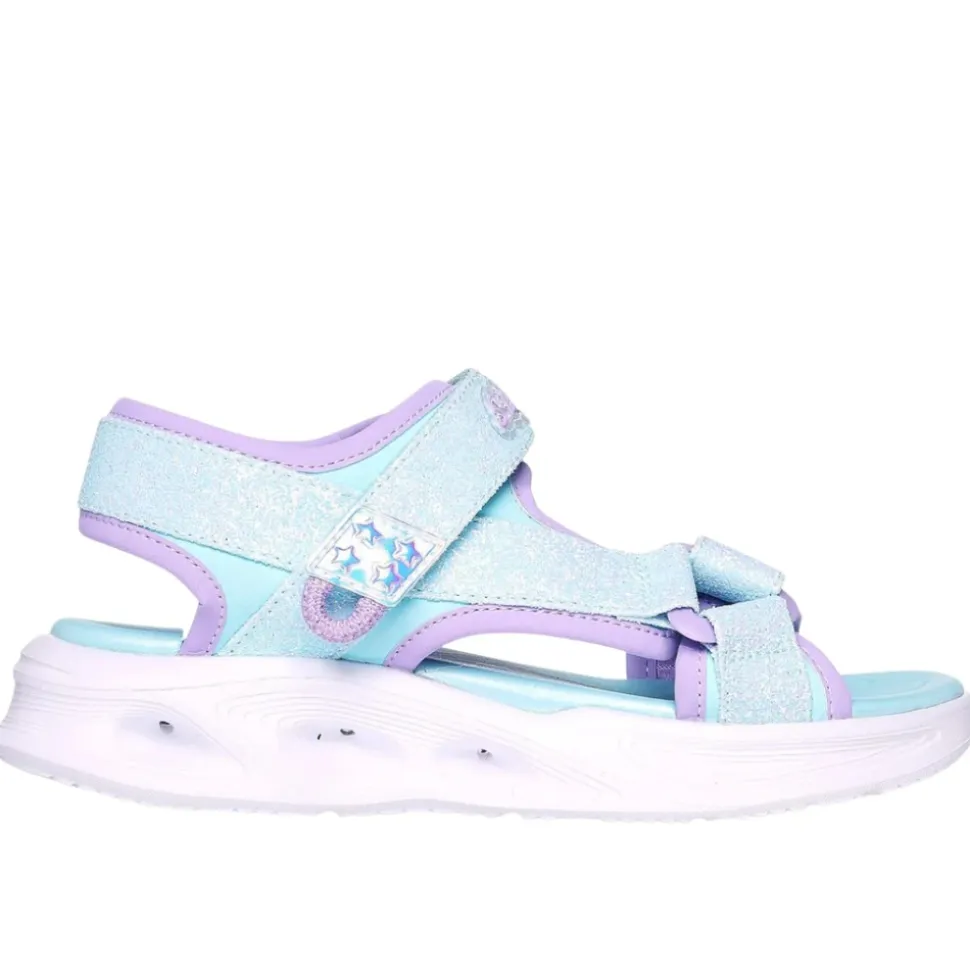 Blå/Lavendel Glow Sandaler