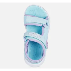 Blå/Lavendel Glow Sandaler