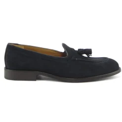 Blå Nappine Loafers
