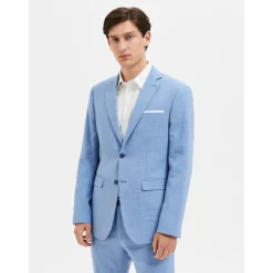 Blå Oasis Lin Blazer Kjole