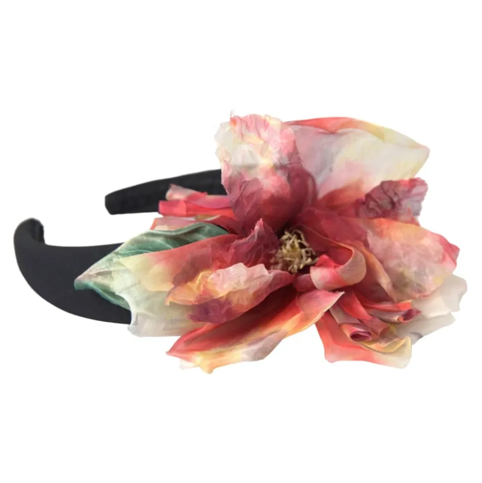 Blomster Svart Tiara Kvinner Hodebånd Diadem