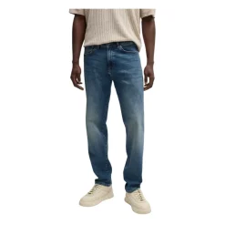Blå Regular-Fit Jeans Super-Stretch