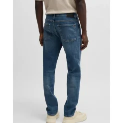 Blå Regular-Fit Jeans Super-Stretch