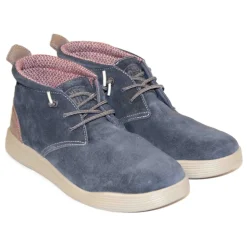Blå Semskede Loafers