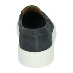 Blå Semskede Slip-On Sko