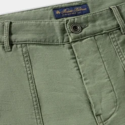 Bomull Gabardine Tretthet Chino