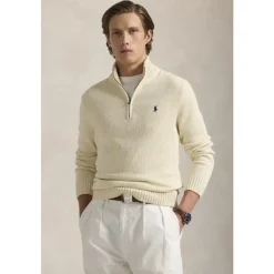 Bomulls Quarter-Zip Genser