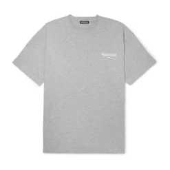 Bomulls-T-skjorte med brodert logo