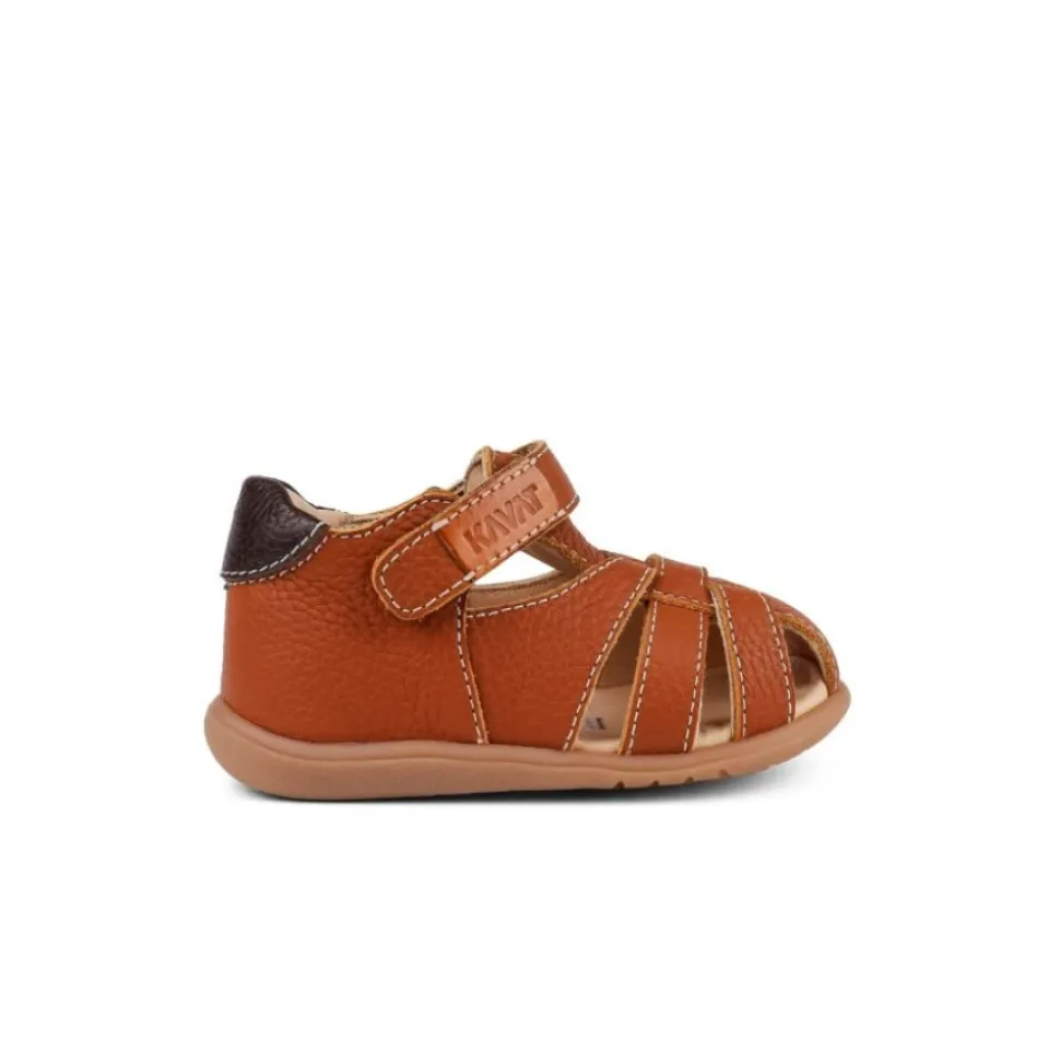 Brune Sandaler med Borrelås Lukking