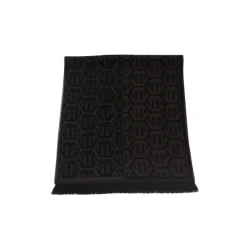 Brun Logo All-Over Stole