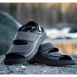Brun Nubuck Anatomiske Sandaler