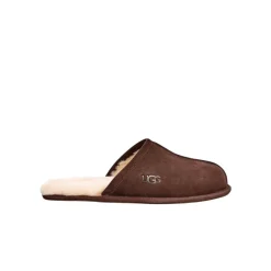 Brun Scuff Tøffel med Lammeull Fôr