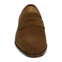 Brun Semskede Slip-On Sko