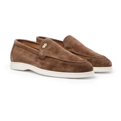 Brun Semsket Herre Loafer Sko