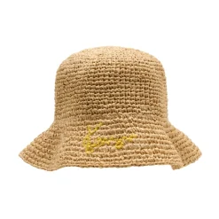 Bøttehatt i raffia