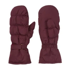 Burgunder Polstret Nylon Votter