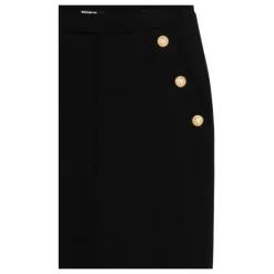 Button Detail Trousers