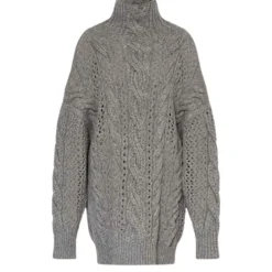 Calco Oversized Cable-Knit Sweater