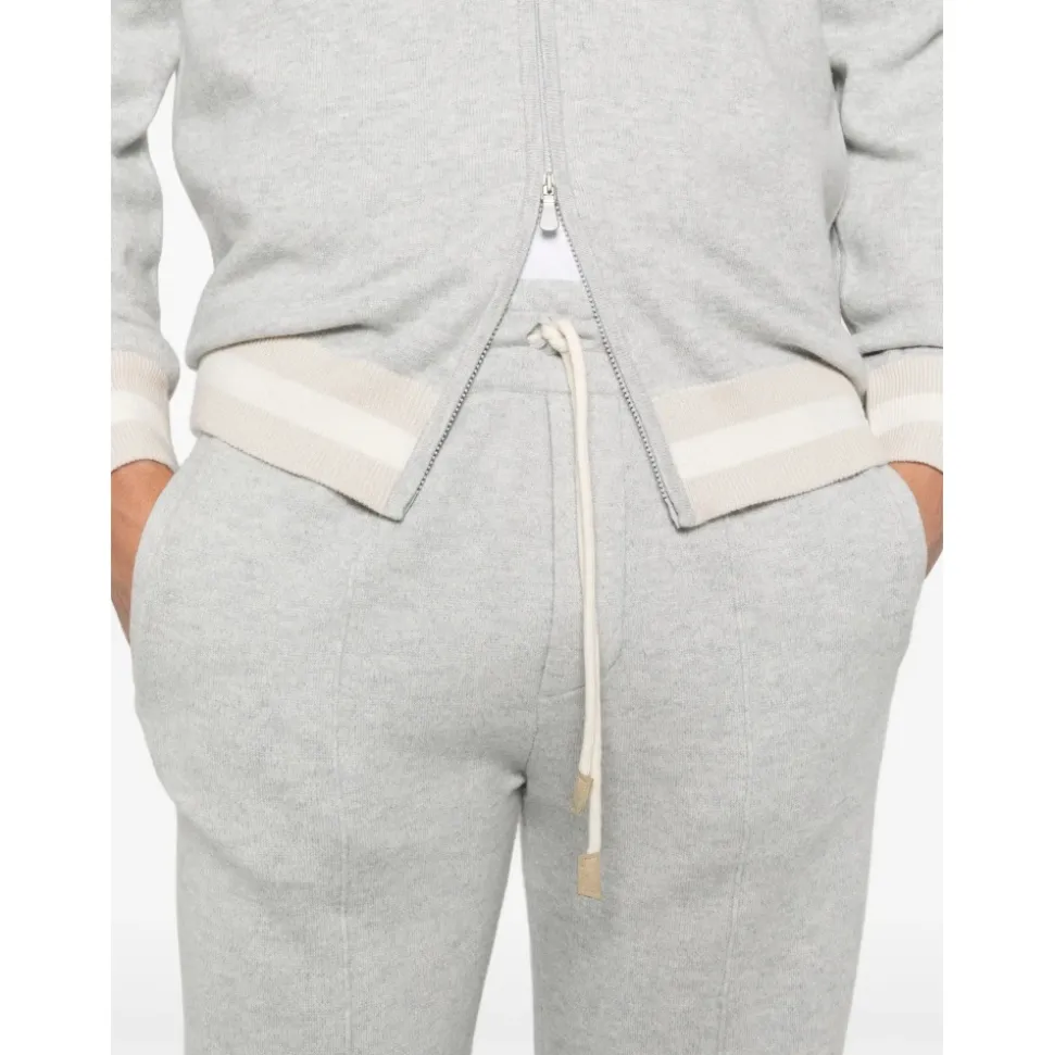 Casa Frumoasa Hooded Striped-trim Tracksuit