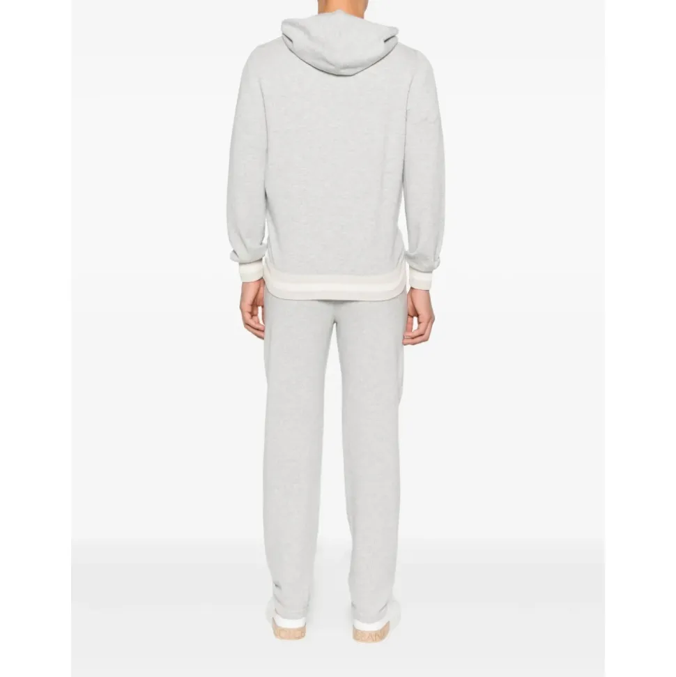 Casa Frumoasa Hooded Striped-trim Tracksuit