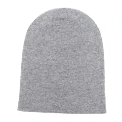 Cashmere Knit Logo Hat