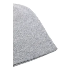 Cashmere Knit Logo Hat