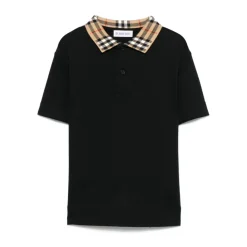 Check Collar Polo Short Sleeve T-Shirt