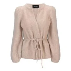 Chunky Cardigan Jakke Mohair Blanding
